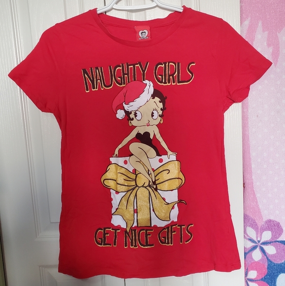Betty Boop Christmas Shirt - Picture 1 of 2
